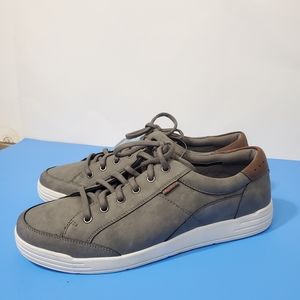 New Nunn Bush KORE City Walk Lace Oxford Walking Sneaker Charcoal Shoes Sz 12